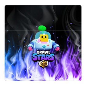 Магнитный плакат 3Х3 с принтом Brawl Stars SPROUT в городе Новоалтайск, Полимерный материал с магнитным слоем | 9 деталей размером 9*9 см | 8 bit | 8 бит | bibi | brawl | brawl stars | crow | leon | spike | sprout | stars | бравл | бравл старс | браво старс | игра | компьютерная | кров | леон | онлайн | старс