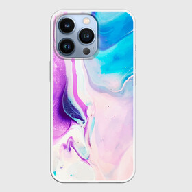 Чехол для iPhone 13 Pro с принтом Акварельные разводы в городе Новоалтайск,  |  | Тематика изображения на принте: paint | paints | акварель | акварельные разводы | брызги | брызги краски | брызги красок | краска | краски | нежная | нежный | пятна краски | разводы | разводы краски | смешивание красок | фон | цвета