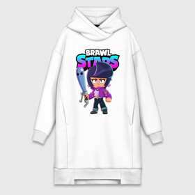 Платье-худи хлопок с принтом BRAWL STARS BIBI в городе Новоалтайск,  |  | bibi | brawl stars | coach mike | crow | gale | leon | leon shark | max | mecha crow | mortis | mr.p | phoenix | sally leon | sandy | spike | sprout | tara | unicorn | virus 8 bit | werewolf | ворон | оборотень