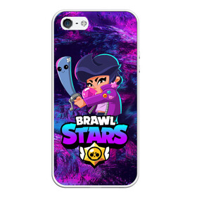 Чехол для iPhone 5/5S матовый с принтом BRAWL STARS BIBI в городе Новоалтайск, Силикон | Область печати: задняя сторона чехла, без боковых панелей | bibi | brawl stars | coach mike | crow | gale | leon | leon shark | max | mecha crow | mortis | mr.p | phoenix | sally leon | sandy | spike | sprout | tara | unicorn | virus 8 bit | werewolf | ворон | оборотень