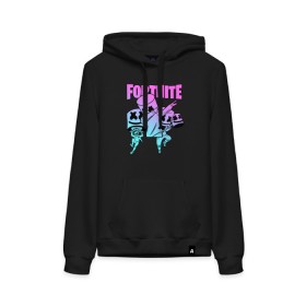 Женская толстовка с принтом FORTNITE x MARSHMELLO в городе Новоалтайск, френч-терри, мягкий теплый начес внутри (100% хлопок) | карман-кенгуру, эластичные манжеты и нижняя кромка, капюшон с подкладом и шнурком | deadmau5 | fortnite | fortnite 2 | fortnite x маршмелло | ikonik | marshmello | ninja | ninja streamer | raven | travis scott | ворон | иконик | ниндзя | пили | рейвен | трэвис скотт | фортнайт