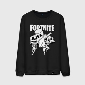 Мужской свитшот хлопок с принтом FORTNITE x MARSHMELLO в городе Новоалтайск, 100% хлопок |  | deadmau5 | fortnite | fortnite 2 | fortnite x маршмелло | ikonik | marshmello | ninja | ninja streamer | raven | travis scott | ворон | иконик | ниндзя | пили | рейвен | трэвис скотт | фортнайт