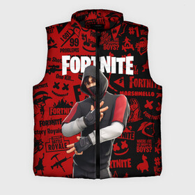 Мужской жилет утепленный 3D с принтом FORTNITE x IKONIK в городе Новоалтайск,  |  | Тематика изображения на принте: deadmau5 | fortnite | fortnite 2 | fortnite x маршмелло | ikonik | marshmello | ninja | ninja streamer | raven | travis scott | ворон | иконик | ниндзя | пили | рейвен | трэвис скотт | фортнайт