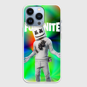 Чехол для iPhone 13 Pro с принтом FORTNITE x MARSHMELLO | ФОРТНАЙТ в городе Новоалтайск,  |  | deadmau5 | fortnite | fortnite 2 | fortnite x маршмелло | ikonik | marshmello | ninja | ninja streamer | raven | travis scott | ворон | иконик | ниндзя | пили | рейвен | трэвис скотт | фортнайт
