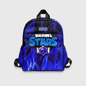 Детский рюкзак 3D с принтом BRAWL STARS в городе Новоалтайск, 100% полиэстер | лямки с регулируемой длиной, сверху петелька, чтобы рюкзак можно было повесить на вешалку. Основное отделение закрывается на молнию, как и внешний карман. Внутри дополнительный карман. По бокам два дополнительных кармашка | Тематика изображения на принте: 8 bit | barley | brawl stars | brock | bull | colt | crow | dynamike | fire | frank | jessie | leon | nita | барли | бравл старс | брок | булл | ворон | джесси | динамайк | кольт | леон | огонь | фрэнк