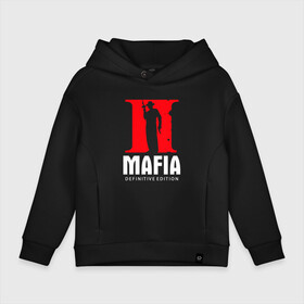 Детское худи Oversize хлопок с принтом MAFIA 2 DEFINITIE EDITION в городе Новоалтайск, френч-терри — 70% хлопок, 30% полиэстер. Мягкий теплый начес внутри —100% хлопок | боковые карманы, эластичные манжеты и нижняя кромка, капюшон на магнитной кнопке | game. | mafia 2 | mafia 2 definitive edition | игра | мафия | мафия 2 | стрелялка