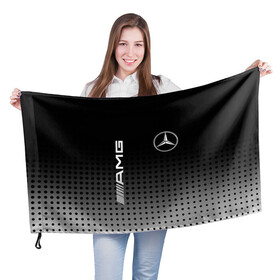 Флаг 3D с принтом Mercedes-Benz в городе Новоалтайск, 100% полиэстер | плотность ткани — 95 г/м2, размер — 67 х 109 см. Принт наносится с одной стороны | amg | mercedes | mercedes значок | mercedes лого | mercedes марка | амг | бенц | лого автомобиля | логотип мерседес | мерин | мерс | мерседес | мерседес бенз | мерседес лого | мерседес эмблема