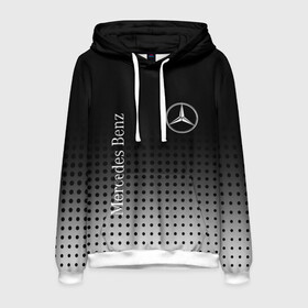 Мужская толстовка 3D с принтом Mercedes-Benz в городе Новоалтайск, 100% полиэстер | двухслойный капюшон со шнурком для регулировки, мягкие манжеты на рукавах и по низу толстовки, спереди карман-кенгуру с мягким внутренним слоем. | amg | mercedes | mercedes значок | mercedes лого | mercedes марка | амг | бенц | лого автомобиля | логотип мерседес | мерин | мерс | мерседес | мерседес бенз | мерседес лого | мерседес эмблема