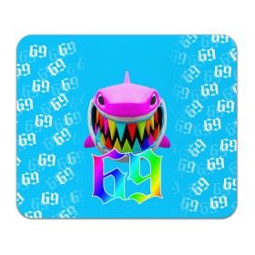 Коврик для мышки прямоугольный 6IX9INE: в городе Новоалтайск, натуральный каучук | размер 230 х 185 мм; запечатка лицевой стороны | 6ix9ine | 6ix9ine  gooba | gooba | акула | сикснайн | сиксти найн | сиксти найн репер | такаши | текаши | текаши сикснайн