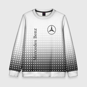 Детский свитшот 3D с принтом Mercedes-Benz в городе Новоалтайск, 100% полиэстер | свободная посадка, прямой крой, мягкая тканевая резинка на рукавах и понизу свитшота | amg | mercedes | mercedes значок | mercedes лого | mercedes марка | амг | бенц | лого автомобиля | логотип мерседес | мерин | мерс | мерседес | мерседес бенз | мерседес лого | мерседес эмблема