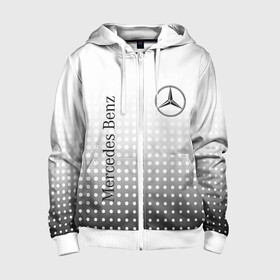 Детская толстовка 3D на молнии с принтом Mercedes-Benz в городе Новоалтайск, 100% полиэстер |  манжеты и пояс оформлены широкой мягкой резинкой, двухслойный капюшон со шнурком для регулировки, спереди карманы и застежка-молния
 | amg | mercedes | mercedes значок | mercedes лого | mercedes марка | амг | бенц | лого автомобиля | логотип мерседес | мерин | мерс | мерседес | мерседес бенз | мерседес лого | мерседес эмблема
