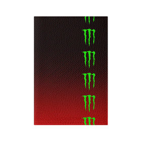 Обложка для паспорта матовая кожа с принтом MONSTER ENERGY (Z) в городе Новоалтайск, натуральная матовая кожа | размер 19,3 х 13,7 см; прозрачные пластиковые крепления | Тематика изображения на принте: black monster | bmx | claw | cybersport | energy | monster | monster energy | moto | motocross | race | sport | киберспорт | когти | монстер энерджи | монстр | мото | мотокросс | ралли | скейтбординг | спорт | т | энергия