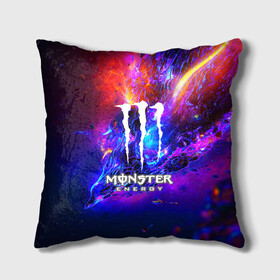 Подушка 3D с принтом MONSTER ENERGY в городе Новоалтайск, наволочка – 100% полиэстер, наполнитель – холлофайбер (легкий наполнитель, не вызывает аллергию). | состоит из подушки и наволочки. Наволочка на молнии, легко снимается для стирки | amg | auto | bmw | honda | jdm | mercedes | nissan | porsche | racing | sport | subar | toyota | автомобил | автомобильные | киа | лексус | марка | машины | митсубиси | ниссан | порше | спорт | субару | тесла | тойота | хонда
