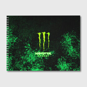 Альбом для рисования с принтом MONSTER ENERGY в городе Новоалтайск, 100% бумага
 | матовая бумага, плотность 200 мг. | amg | auto | bmw | honda | jdm | mercedes | nissan | porsche | racing | sport | subar | toyota | автомобил | автомобильные | киа | лексус | марка | машины | митсубиси | ниссан | порше | спорт | субару | тесла | тойота | хонда