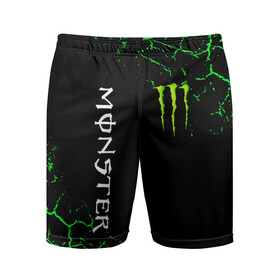 Мужские шорты спортивные с принтом MONSTER ENERGY в городе Новоалтайск,  |  | black monster | bmx | claw | cybersport | energy | monster | monster energy | moto | motocross | race | sport | киберспорт | когти | монстер энерджи | монстр | мото | мотокросс | ралли | скейтбординг | спорт | энергия
