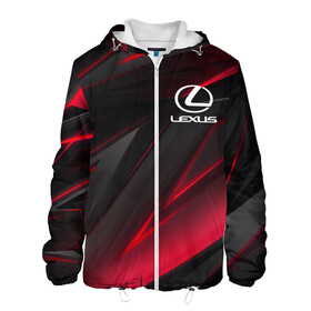 Мужская куртка 3D с принтом LEXUS в городе Новоалтайск, ткань верха — 100% полиэстер, подклад — флис | прямой крой, подол и капюшон оформлены резинкой с фиксаторами, два кармана без застежек по бокам, один большой потайной карман на груди. Карман на груди застегивается на липучку | auto | lexus | sport | авто | автомобиль | автомобильные | бренд | лексус | марка | машины | спорт