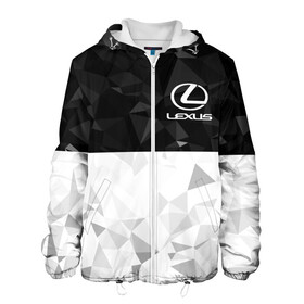 Мужская куртка 3D с принтом LEXUS в городе Новоалтайск, ткань верха — 100% полиэстер, подклад — флис | прямой крой, подол и капюшон оформлены резинкой с фиксаторами, два кармана без застежек по бокам, один большой потайной карман на груди. Карман на груди застегивается на липучку | auto | lexus | sport | авто | автомобиль | автомобильные | бренд | лексус | марка | машины | спорт