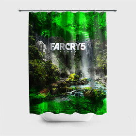 Штора 3D для ванной с принтом FARCRY5 в городе Новоалтайск, 100% полиэстер | плотность материала — 100 г/м2. Стандартный размер — 146 см х 180 см. По верхнему краю — пластиковые люверсы для креплений. В комплекте 10 пластиковых колец | far cry | farcry | game | ubisof | выживание | джунгли | игры | остров | фар край