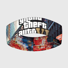 Повязка на голову 3D с принтом GTA 6 EXCLUSIVE в городе Новоалтайск,  |  | Тематика изображения на принте: grand theft auto 2 | grand theft auto 3 | grand theft auto v | grand theft auto: san andreas | grand theft auto: vice city | gta 1 | gta 2 | gta 3 | gta 4 | gta 5 | gta online | gta v | город | игры