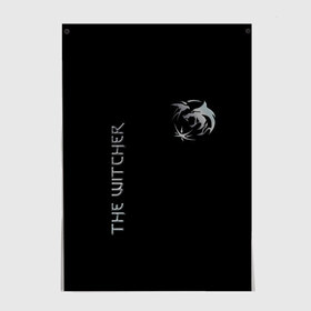 Постер с принтом The Witcher Silver в городе Новоалтайск, 100% бумага
 | бумага, плотность 150 мг. Матовая, но за счет высокого коэффициента гладкости имеет небольшой блеск и дает на свету блики, но в отличии от глянцевой бумаги не покрыта лаком | the witcher | witcher | ведьмак | ведьмак дикая охота | волк | геральд | геральд из ривии | значки | золотой значок | лого | руны | сериал witcher | сериал ведьмак | символика из сериала | сойка