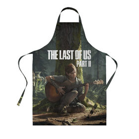 Фартук 3D с принтом The Last of Us part 2 в городе Новоалтайск, 100% полиэстер | общий размер — 65 х 85 см, ширина нагрудника — 26 см, горловина — 53 см, длина завязок — 54 см, общий обхват в поясе — 173 см. Принт на завязках и на горловине наносится с двух сторон, на основной части фартука — только с внешней стороны | day | ellie | games | joel | naughty dog | день | джоэл | игры | одни из нас | часть 2 | элли