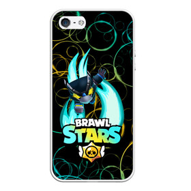 Чехол для iPhone 5/5S матовый с принтом BRAWL STARS MECHA CROW в городе Новоалтайск, Силикон | Область печати: задняя сторона чехла, без боковых панелей | 8 bit | brawl stars | crow | leon | leon shark | max | mecha | mecha crow | mr.p | sally leon | shark | sprout | tara | virus 8 bit | werewolf leon | акула | берли | бравл старс | ворон | макс | оборотень