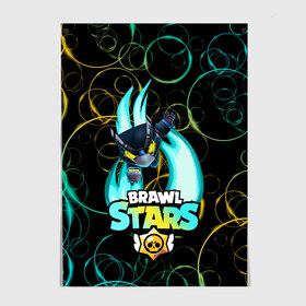 Постер с принтом BRAWL STARS MECHA CROW. в городе Новоалтайск, 100% бумага
 | бумага, плотность 150 мг. Матовая, но за счет высокого коэффициента гладкости имеет небольшой блеск и дает на свету блики, но в отличии от глянцевой бумаги не покрыта лаком | 8 bit | brawl stars | crow | leon | leon shark | max | mecha | mecha crow | mr.p | sally leon | shark | sprout | tara | virus 8 bit | werewolf leon | акула | берли | бравл старс | ворон | макс | оборотень
