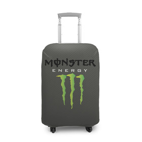 Чехол для чемодана 3D с принтом MONSTER ENERGY (Z) в городе Новоалтайск, 86% полиэфир, 14% спандекс | двустороннее нанесение принта, прорези для ручек и колес | black monster | bmx | claw | cybersport | energy | monster | monster energy | moto | motocross | race | sport | киберспорт | когти | монстер энерджи | монстр | мото | мотокросс | ралли | скейтбординг | спорт | энергия