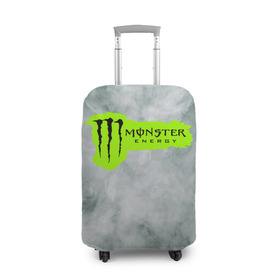 Чехол для чемодана 3D с принтом MONSTER ENERGY (Z) в городе Новоалтайск, 86% полиэфир, 14% спандекс | двустороннее нанесение принта, прорези для ручек и колес | black monster | bmx | claw | cybersport | energy | monster | monster energy | moto | motocross | race | sport | киберспорт | когти | монстер энерджи | монстр | мото | мотокросс | ралли | скейтбординг | спорт | энергия