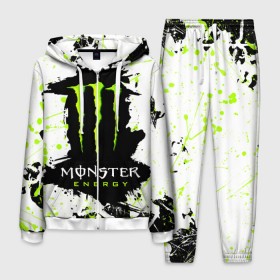 Мужской костюм 3D с принтом MONSTER ENERGY (Z) в городе Новоалтайск, 100% полиэстер | Манжеты и пояс оформлены тканевой резинкой, двухслойный капюшон со шнурком для регулировки, карманы спереди | black monster | bmx | claw | cybersport | energy | monster | monster energy | moto | motocross | race | sport | киберспорт | когти | монстер энерджи | монстр | мото | мотокросс | ралли | скейтбординг | спорт | т | энергия