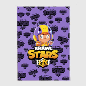 Постер с принтом BRAWL STARS BEA в городе Новоалтайск, 100% бумага
 | бумага, плотность 150 мг. Матовая, но за счет высокого коэффициента гладкости имеет небольшой блеск и дает на свету блики, но в отличии от глянцевой бумаги не покрыта лаком | 8 bit | 8 бит | bibi | brawl stars | crow | el brown | leon | leon shark | max | mr.p | sally leon | shark | stars | virus | werewolf | акула | биби | вирус | ворон | леон | оборотень | пингвин