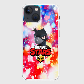 Чехол для iPhone 13 mini с принтом BRAWL STARS:CROW в городе Новоалтайск,  |  | 8 | 8 bit | bibi | brawl stars | brock | bull | crow | dinomike | el primo | leon | mobile game | mr.p | nita | poko | ricochet | stars | tara | бравл старс | ворон | леон | мобильные игры