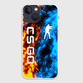 Чехол для iPhone 13 mini с принтом CS:GO BATTLE FLAME | КС ГО БИТВА ОГНЕЙ в городе Новоалтайск,  |  | astralis | awp | counter strike | cs go | cs go global offensive | cs:go | faze clan | hyper beast | team liquid | астралис | кс го | тим ликвид | фейз клан | хайпер бист