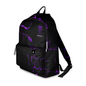 Рюкзак 3D с принтом MONSTER ENERGY (Z) в городе Новоалтайск, 100% полиэстер | лямки с регулируемой длиной, сверху петелька, чтобы рюкзак можно было повесить на вешалку. Основное отделение закрывается на молнию, как и внешний карман. Внутри два дополнительных кармана, один из которых закрывается на молнию. По бокам два дополнительных кармашка | Тематика изображения на принте: black monster | bmx | claw | cybersport | energy | monster | monster energy | moto | motocross | race | sport | киберспорт | когти | монстер энерджи | монстр | мото | мотокросс | ралли | скейтбординг | спорт | т | энергия
