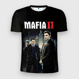 Мужская футболка 3D спортивная с принтом Mafia II:Definitive Edition в городе Новоалтайск, 100% полиэстер с улучшенными характеристиками | приталенный силуэт, круглая горловина, широкие плечи, сужается к линии бедра | definitive edition | mafia | mafia ii | вито скалетта | генри томасино | джо барбаро | игра | лео галанте | мафия | мафия 2 | томас анджело | франческа | фрэнк винчи | шутер | эдди скарпа