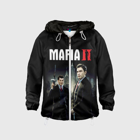Детская ветровка 3D с принтом Mafia II:Definitive Edition в городе Новоалтайск, 100% полиэстер | подол и капюшон оформлены резинкой с фиксаторами, по бокам два кармана без застежек, один потайной карман на груди | definitive edition | mafia | mafia ii | вито скалетта | генри томасино | джо барбаро | игра | лео галанте | мафия | мафия 2 | томас анджело | франческа | фрэнк винчи | шутер | эдди скарпа