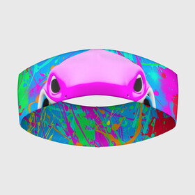 Повязка на голову 3D с принтом 6IX9INE GOOBA в городе Новоалтайск,  |  | 6ix9ine | 6ix9ine  gooba | gooba | акула | сикснайн | сиксти найн | сиксти найн репер | такаши | текаши | текаши сикснайн