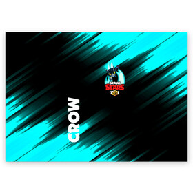 Поздравительная открытка с принтом BRAWL STARS MECHA CROW. в городе Новоалтайск, 100% бумага | плотность бумаги 280 г/м2, матовая, на обратной стороне линовка и место для марки
 | 8 bit | brawl stars | crow | leon | leon shark | max | mecha | mecha crow | mr.p | sally leon | shark | sprout | tara | virus 8 bit | werewolf leon | акула | берли | бравл старс | ворон | макс | оборотень