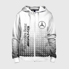 Детская толстовка 3D на молнии с принтом Mercedes-Benz в городе Новоалтайск, 100% полиэстер |  манжеты и пояс оформлены широкой мягкой резинкой, двухслойный капюшон со шнурком для регулировки, спереди карманы и застежка-молния
 | amg | mercedes | mercedes значок | mercedes лого | mercedes марка | амг | бенц | лого автомобиля | логотип мерседес | мерин | мерс | мерседес | мерседес бенз | мерседес лого | мерседес эмблема