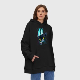 Худи SuperOversize хлопок с принтом Brawl Stars CROW в городе Новоалтайск, 70% хлопок, 30% полиэстер, мягкий начес внутри | карман-кенгуру, эластичная резинка на манжетах и по нижней кромке, двухслойный капюшон
 | 8 bit | 8 бит | bibi | brawl | brawl stars | crow | leon | spike | sprout | stars | бравл | бравл старс | браво старс | игра | компьютерная | кров | леон | онлайн | старс