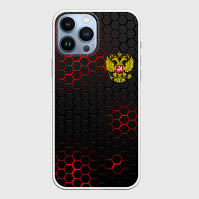 Чехол для iPhone 13 Pro Max с принтом РОССИЯ в городе Новоалтайск,  |  | eagle | flag | russia | герб россии | двухглавый орёл | орёл | рашка | россия | рф | триколор | флаг | флаг россии