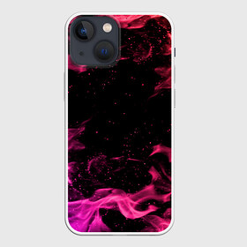Чехол для iPhone 13 mini с принтом ОГОНЬ в городе Новоалтайск,  |  | абстракция | горит | неон | неоновый | огонь | пламя | пожар | текстура | яркий