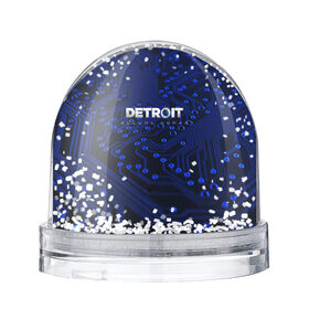 Снежный шар с принтом DETROIT:BECOME HUMAN в городе Новоалтайск, Пластик | Изображение внутри шара печатается на глянцевой фотобумаге с двух сторон | action | ai | android | connor | detroit become human | game | rk 800 | rk 900 | андроиды | детектив | игра | игры | интерактивное кино | кара | коннор | логотип | маркус | роботы | фирменный стиль | экшн