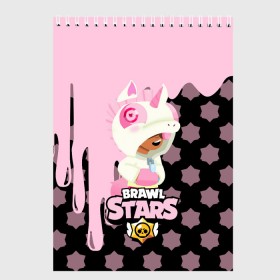 Скетчбук с принтом Brawl stars Unicorn. в городе Новоалтайск, 100% бумага
 | 48 листов, плотность листов — 100 г/м2, плотность картонной обложки — 250 г/м2. Листы скреплены сверху удобной пружинной спиралью | bibi | brawl stars | coach mike | leon | leon shark | mecha crow | mr.p | sally leon | sandy | sprout | unicorn | virus 8 bit | биби | бравл старс | вирус 8 бит | леон | оборотень | спроут | сэли леон