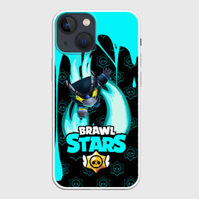 Чехол для iPhone 13 mini с принтом Brawl stars mecha crow. в городе Новоалтайск,  |  | bibi | brawl stars | coach mike | leon | leon shark | mecha crow | mr.p | sally leon | sandy | sprout | unicorn | virus 8 bit | биби | бравл старс | вирус 8 бит | леон | оборотень | спроут | сэли леон