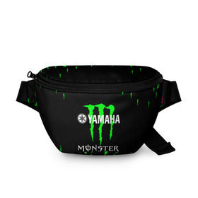 Поясная сумка 3D с принтом MONSTER ENERGY (Z) в городе Новоалтайск, 100% полиэстер | плотная ткань, ремень с регулируемой длиной, внутри несколько карманов для мелочей, основное отделение и карман с обратной стороны сумки застегиваются на молнию | bike | energy | monster | monster energy | moto | motocycle | sport | sportmotorcycle | yamaha | когти | монстер энерджи | монстр | мото | спорт | энергия | ямаха