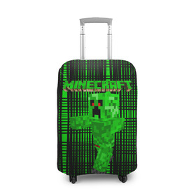 Чехол для чемодана 3D с принтом Minecraft. в городе Новоалтайск, 86% полиэфир, 14% спандекс | двустороннее нанесение принта, прорези для ручек и колес | craft | game | mine | minecraft | minecraftmemories | pixel | tnt | twitter | блок | динамит | игра | красный блок | майнкрафт | маркус перссон | пиксель | ремесло | тротил | шахта