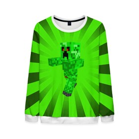 Мужской свитшот 3D с принтом Minecraft. в городе Новоалтайск, 100% полиэстер с мягким внутренним слоем | круглый вырез горловины, мягкая резинка на манжетах и поясе, свободная посадка по фигуре | craft | game | mine | minecraft | minecraftmemories | pixel | tnt | twitter | блок | динамит | игра | красный блок | майнкрафт | маркус перссон | пиксель | ремесло | тротил | шахта