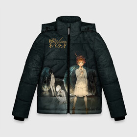 Зимняя куртка для мальчиков 3D с принтом The Promised Neverland Logo в городе Новоалтайск, ткань верха — 100% полиэстер; подклад — 100% полиэстер, утеплитель — 100% полиэстер | длина ниже бедра, удлиненная спинка, воротник стойка и отстегивающийся капюшон. Есть боковые карманы с листочкой на кнопках, утяжки по низу изделия и внутренний карман на молнии. 

Предусмотрены светоотражающий принт на спинке, радужный светоотражающий элемент на пуллере молнии и на резинке для утяжки | anime | emma | mango | the promised neverland | yakusoku no neverland | аниме | манга | обещанная страна грёз | обещанный неверленд