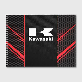 Альбом для рисования с принтом KAWASAKI (Z) в городе Новоалтайск, 100% бумага
 | матовая бумага, плотность 200 мг. | Тематика изображения на принте: bike | kawasaki | moto | motocycle | ninja | sportmotorcycle | zzr | кавасаки | кавасаки ниндзя | мото | мотоспорт | ниндзя